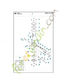 Joint 503117201. Pièce de rechange Husqvarna 
