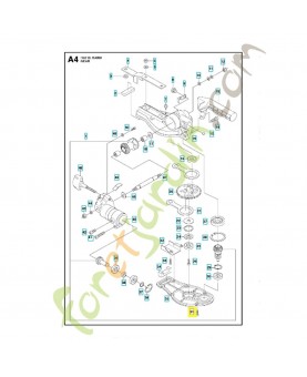 Vis 725529101. Pièce de rechange Husqvarna