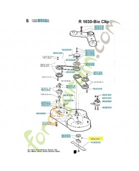 vis 506945501- Pièce de détachée Husqvarna