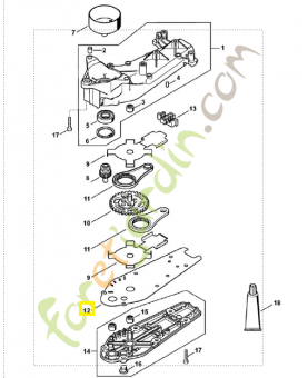 Joint référence 4237-649-0300 stihl