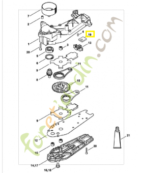 Joint 4237-649-0307. Pièce de rechange Sithl / Vicking