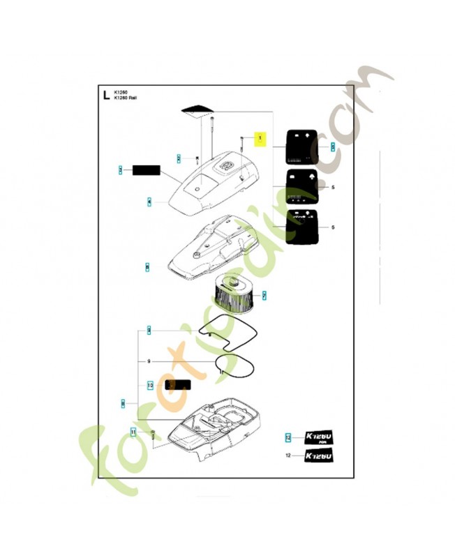 VIS ITXSCM 503215356. Pièce de rechange Husqvarna
