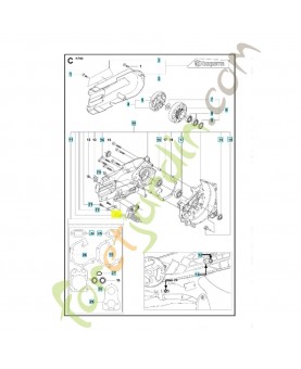 Fixation de ressort 522475701 et 598586901