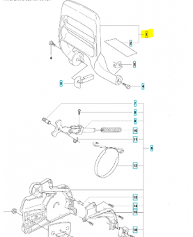 Protecteur Husqvarna ref. 537152801
