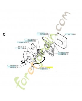 Durite d'essence 581756124 husqvarna