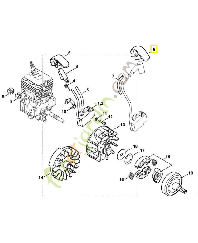 Capuchon de protection 4144-405-8100. Pièce de rechange Sithl / Vicking Capuchon de protection 4144-405-8100. Pièce de rechange Sithl / Vicking