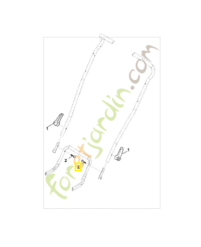 Vis a tête plate m8x55 9027-318-1965. Pièce de rechange Sithl / Vicking Vis a tête plate m8x55 9027-318-1965. Pièce de rechange Sithl / Vicking