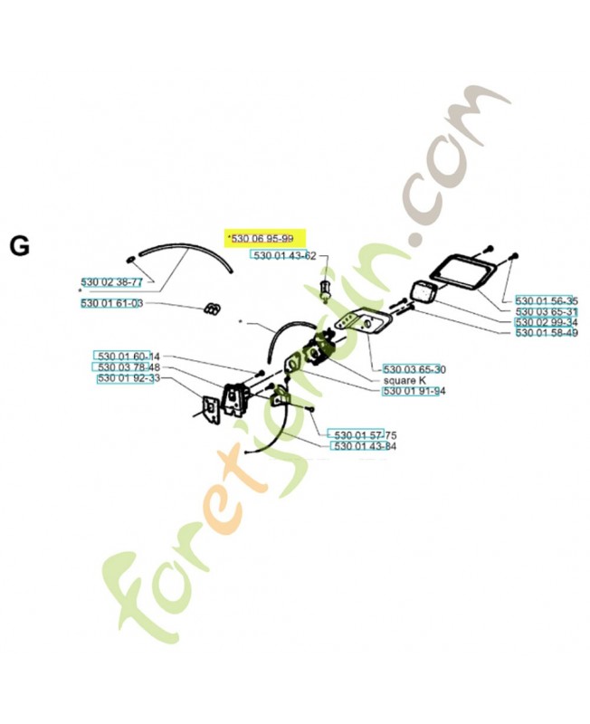 Tuyau  référence 530069599