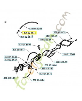 Raccord 530024475- Pièce de détachée Husqvarna