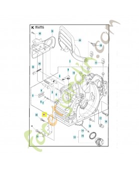 Griffe 503905901. Pièce de rechange Husqvarna