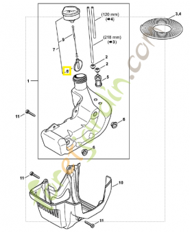 pièce de sureté 0000-353-0800. Pièce de rechange Sithl / Vicking