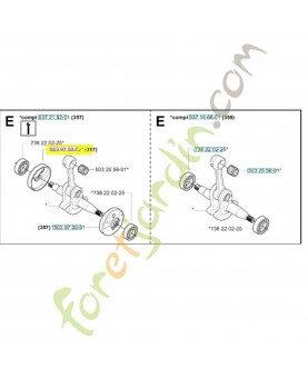 disque de pression 503970002. Pièce de rechange Husqvarna