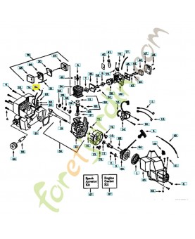 Tuyau 530069571. Pièce de rechange Husqvarna