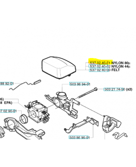Filtre a air 537024001