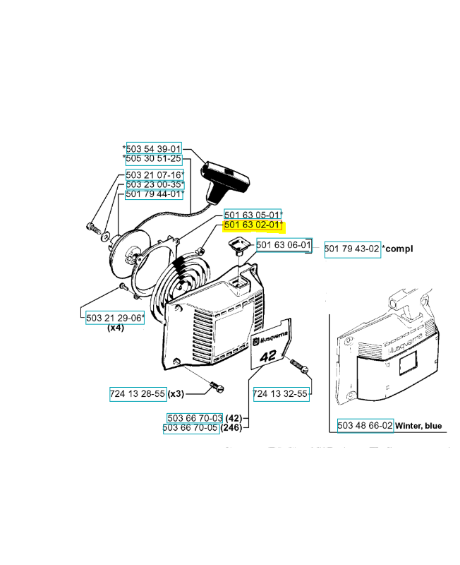 Ressort référence 501630201