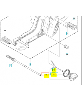 BOUCHON DE RÉSERVOIR COMPLET
