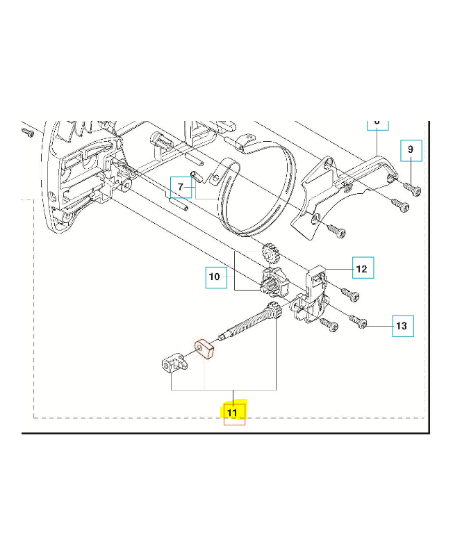 Kit pignon Husqvarna ref. 577830401
