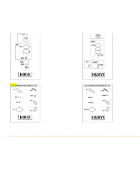 793622 Kit revision carbu