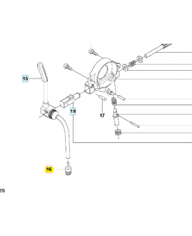 Crépine d' huile 504710003