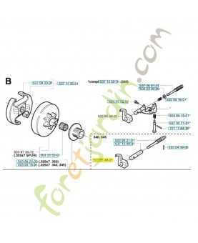 Joint 503854801. Pièce de rechange Husqvarna
