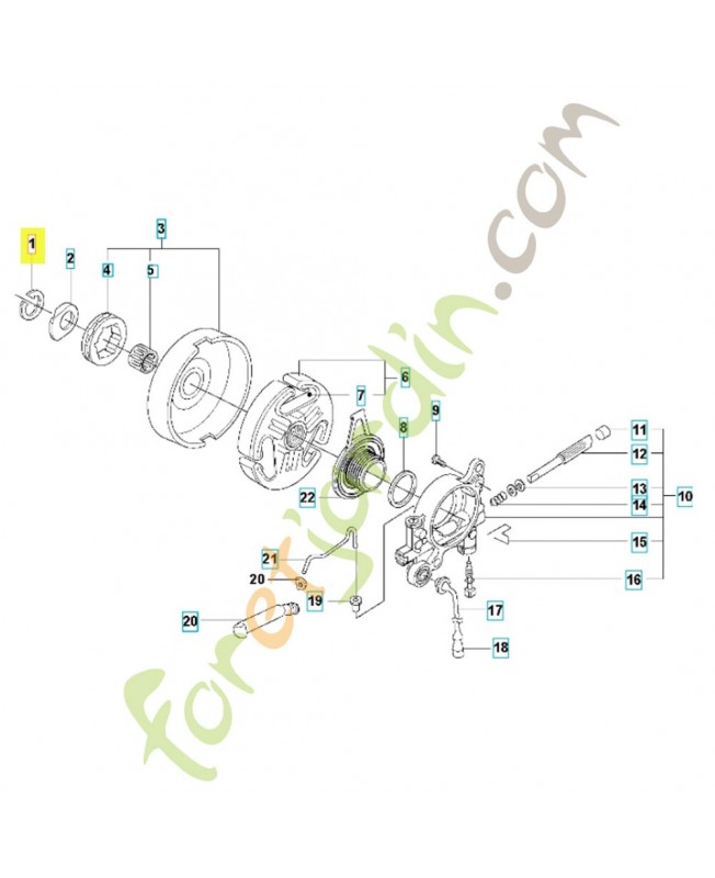 Circlips référence 503272101