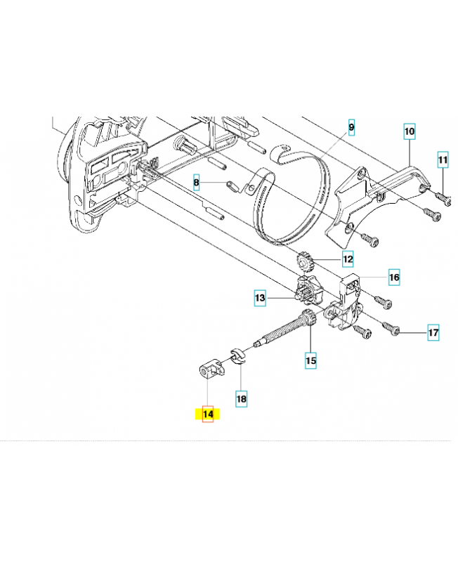 teton 574201701 - Pièce de détachée Husqvarna