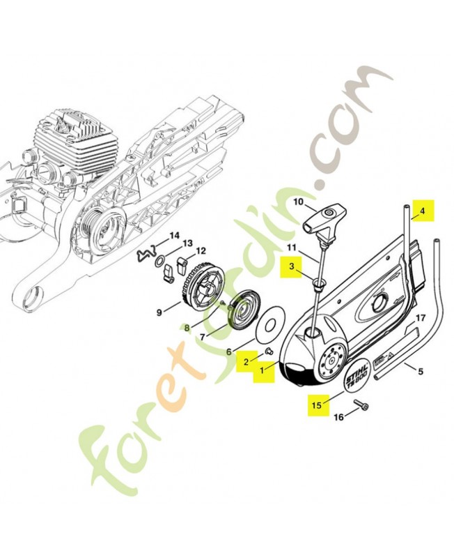 Couvercle de lanceur Couvercle de lanceur