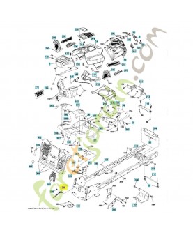 Levier 583510301. Pièce de rechange Husqvarna
