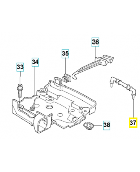 Piece d'espacement husqvarna ref. 579468901 Remplace la référence 503678601