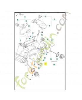 tube 522647802. Pièce détachée Husqvarna