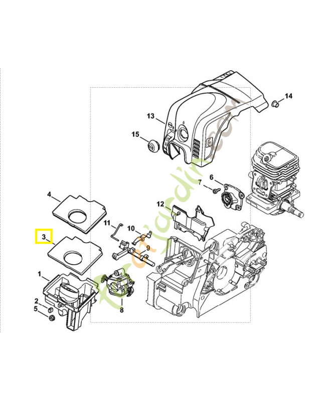 Filtre a air référence 1130-141-1700
