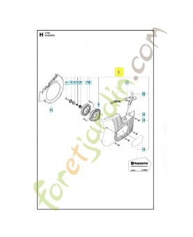 Lanceur 574362005. Pièce détachée Husqvarna