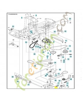carter 580676201. Pièce de rechange Husqvarna