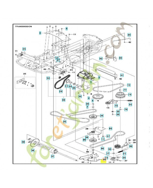 carter 580676201. Pièce de rechange Husqvarna