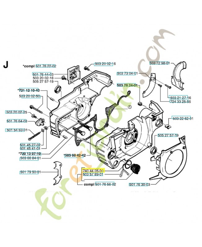 Joint stihl ref. 740440500 Remplace référence 505275022