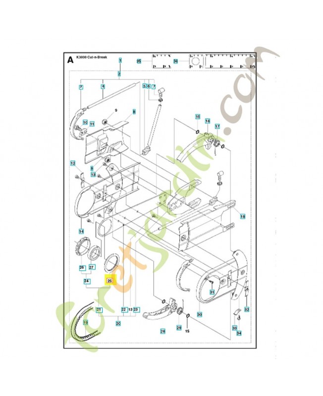 Douille 506402902. Pièce détachée Husqvarna