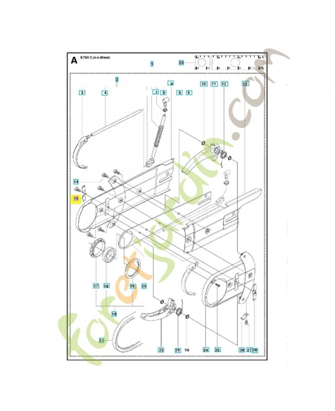 Limiteur 506405601. Pièce détachée Husqvarna