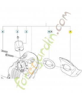 DÉFLECTEUR DE CHALEUR référence 585178701