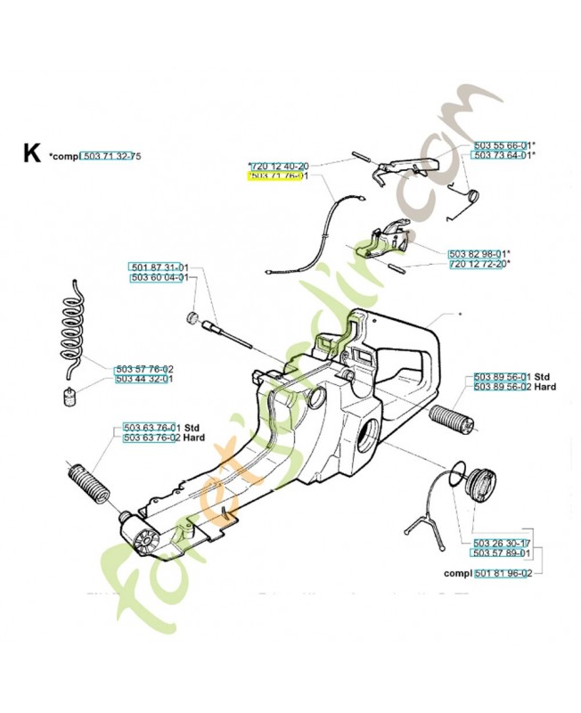 Cable référence 503717601