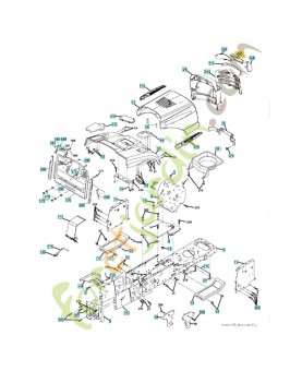 lentille 532442202. Pièce de rechange Husqvarna 