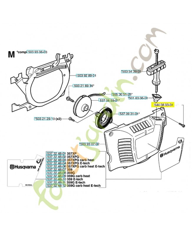 Vis référence 544080301