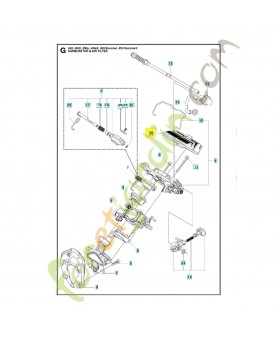 Filtre a air référence 544080803