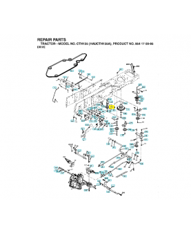 Poulie de traction 532165630. Pièce de rechange Husqvarna