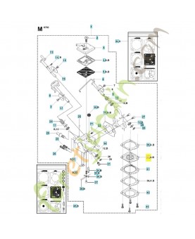 Membrane 506395701. Pièce détachée Husqvarna