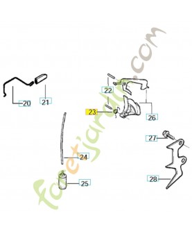 Ressort 530023817. Pièce de rechange Husqvarna