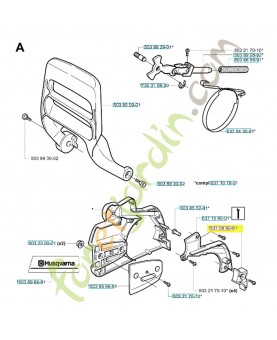 Protecteur 537089001 husqvarna