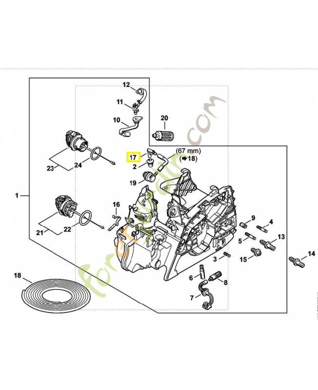 Pièce raccordement 1139-353-2700. Pièce de rechange Sithl / Vicking Pièce raccordement 1139-353-2700. Pièce de rechange Sithl / Vicking