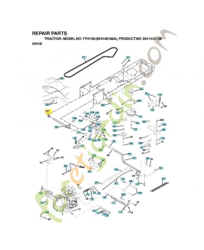 Capuchon 532169613 Pièce de rechange Husqvarna