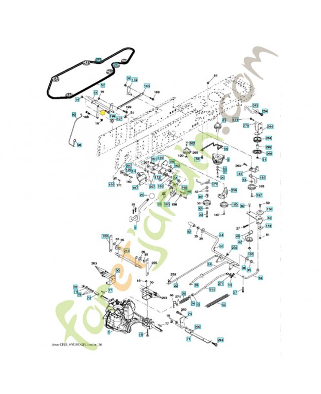 tige husqvarna 583035901