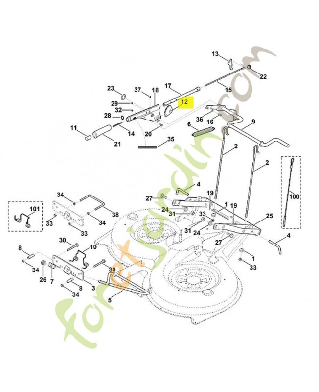 Tole a crans référence 6170-703-9510